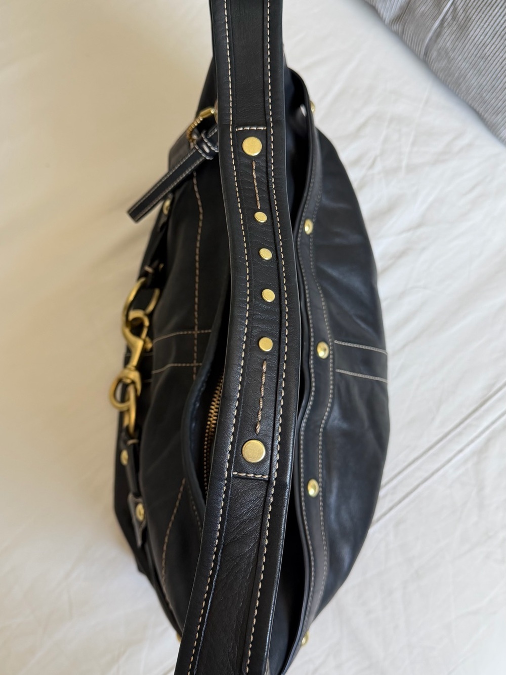 Vintage Coach Horsebit Buckle Ergo hobo shoulder bag - Picture 3 of 10